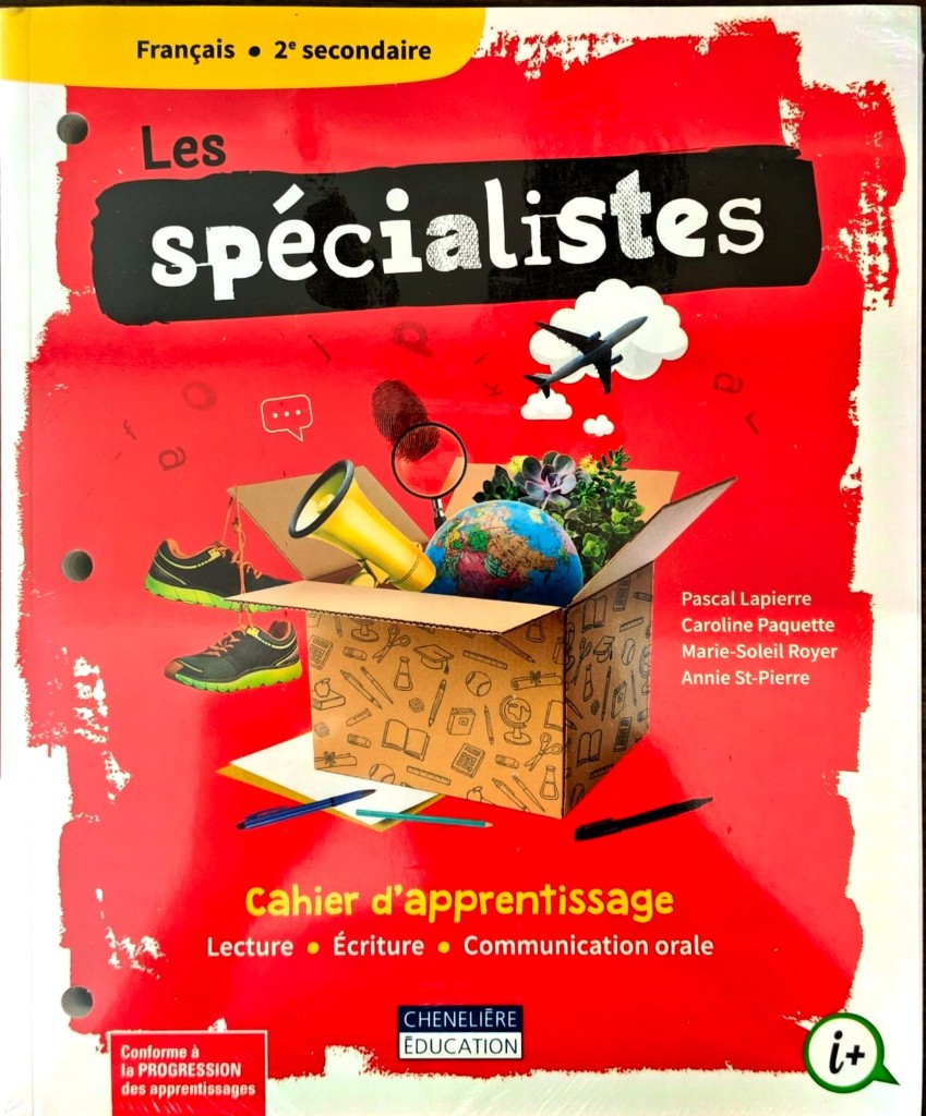 Les Spécialistes 2e secondaire - Français - Chenelière